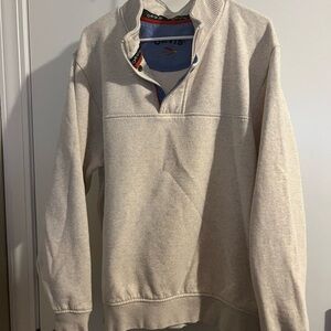Orvis Men's Light Tan Pullover Jacket